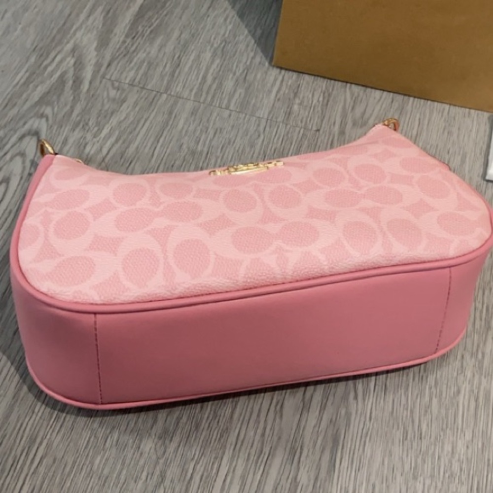 Coach Teri Shoulder Bag In Signature Canvas CA933 - Picture 7 of 9